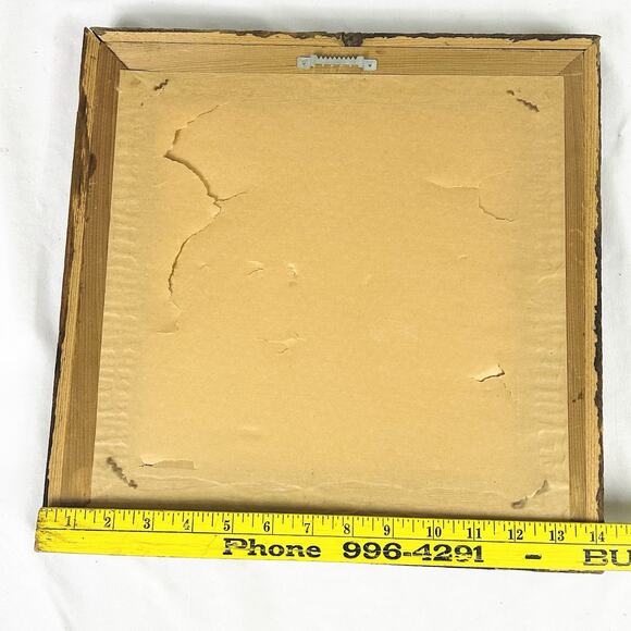 Floral Feather Mandala Artwork - Barn Wood Frame Rustic Farmhouse - Picture 4 of 4